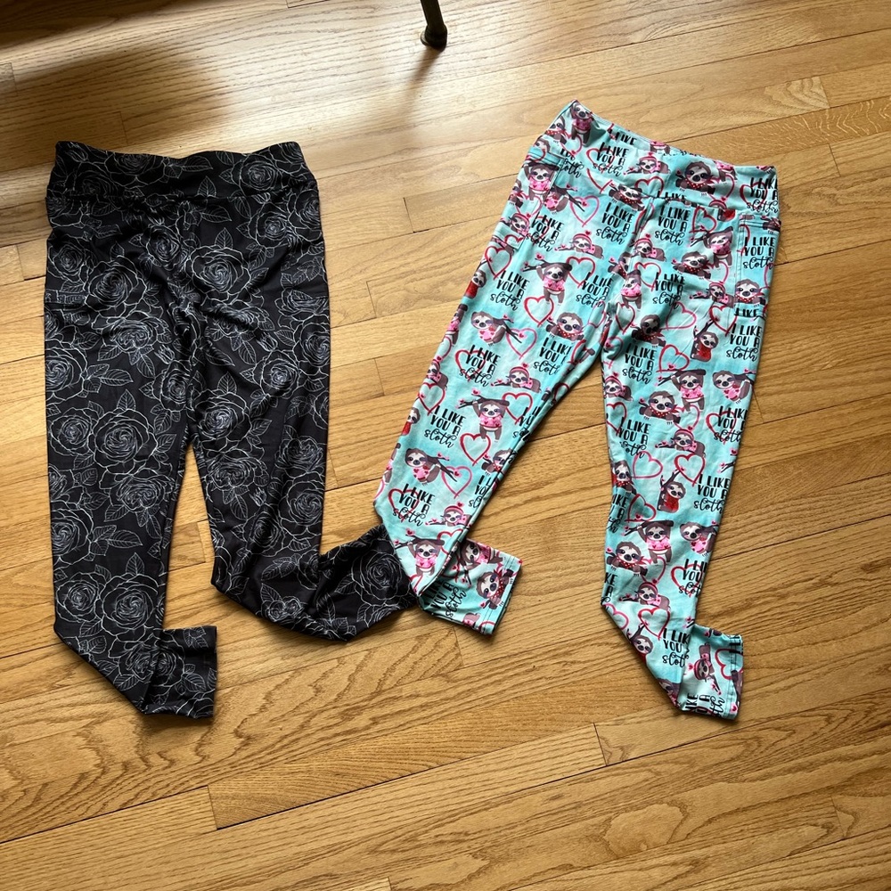 Amelia Rose Printed Leggings